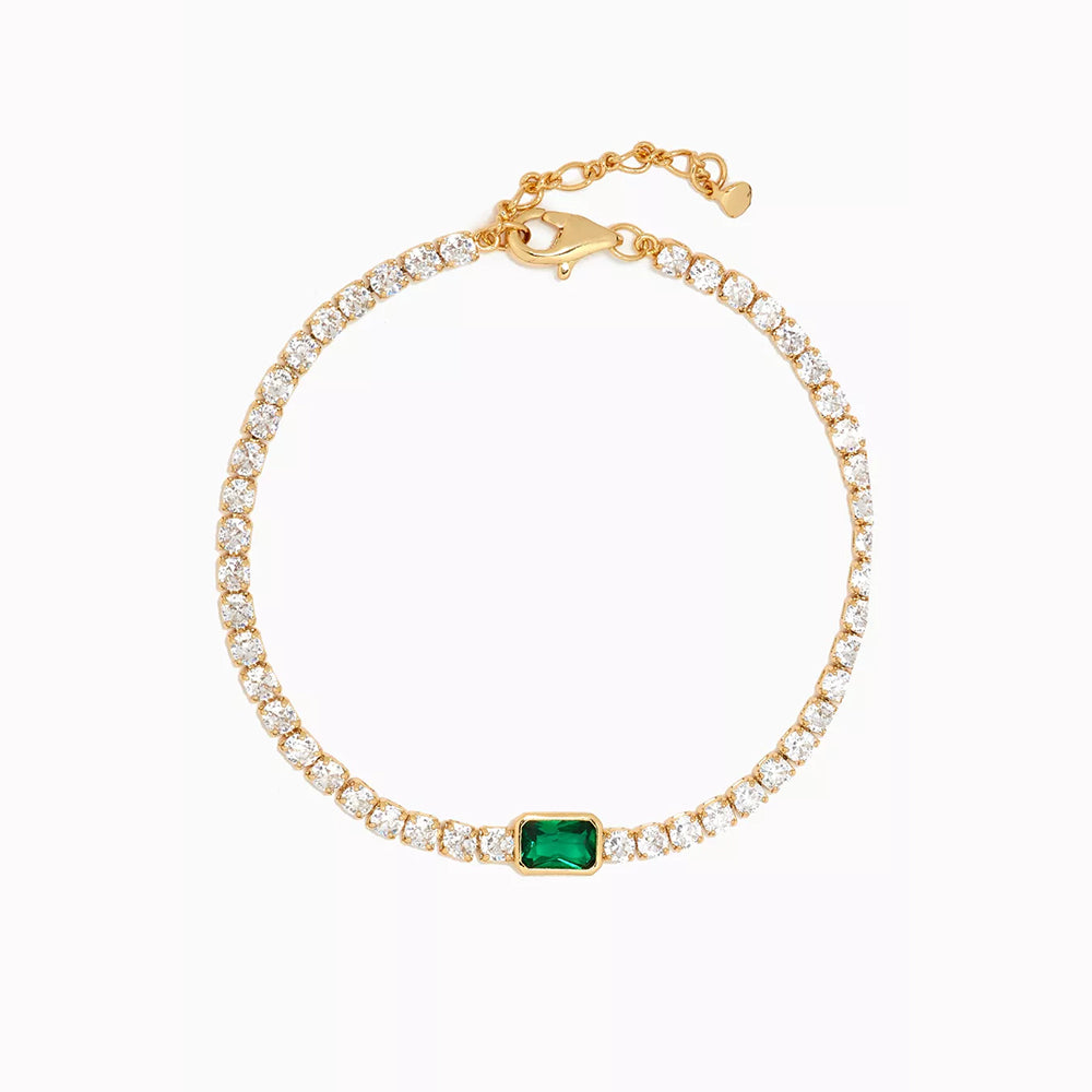 Emerald Tennis Bracelet