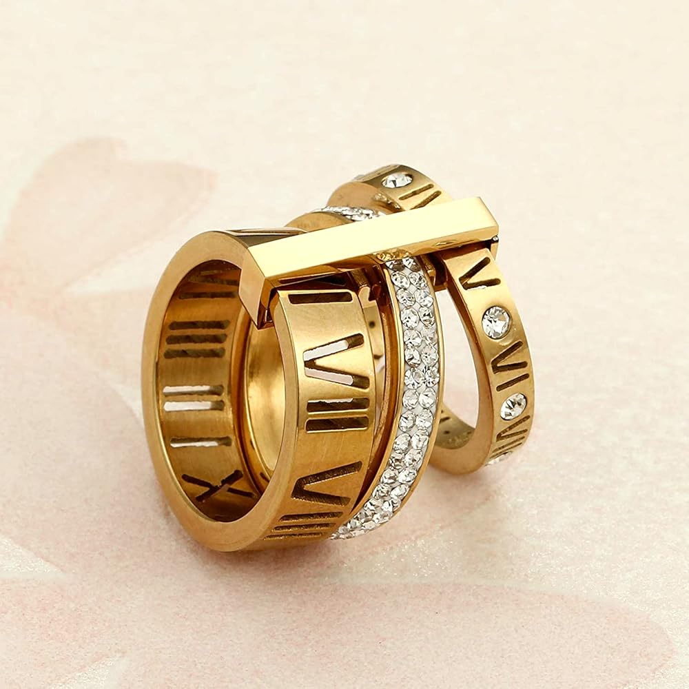 Roman Stacked Ring