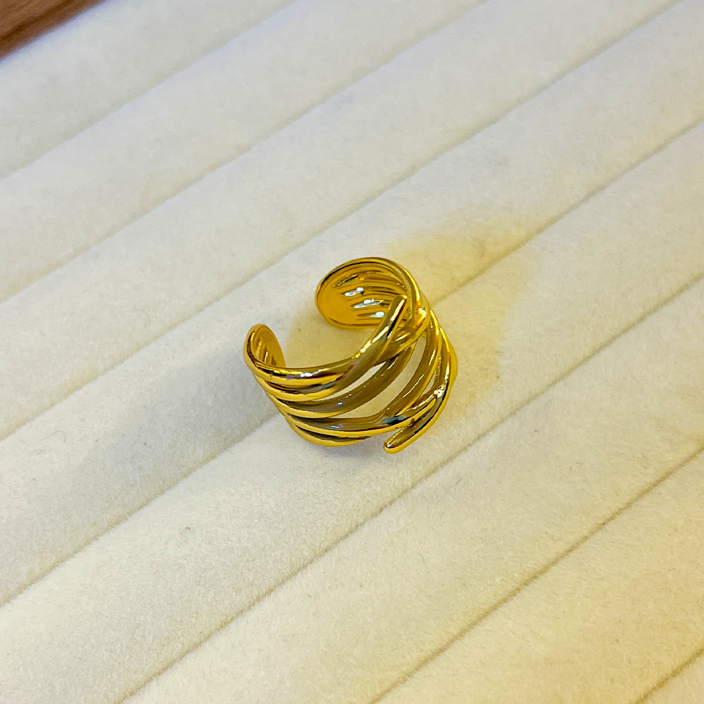 Linked Luxe Adjustable Ring