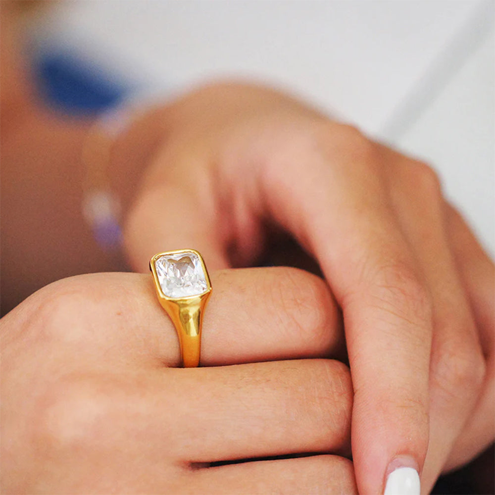Square Signet Ring