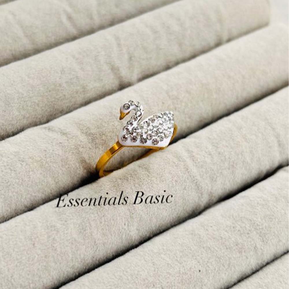 White Swan Ring