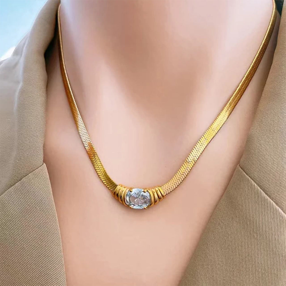 Green Gem Necklace