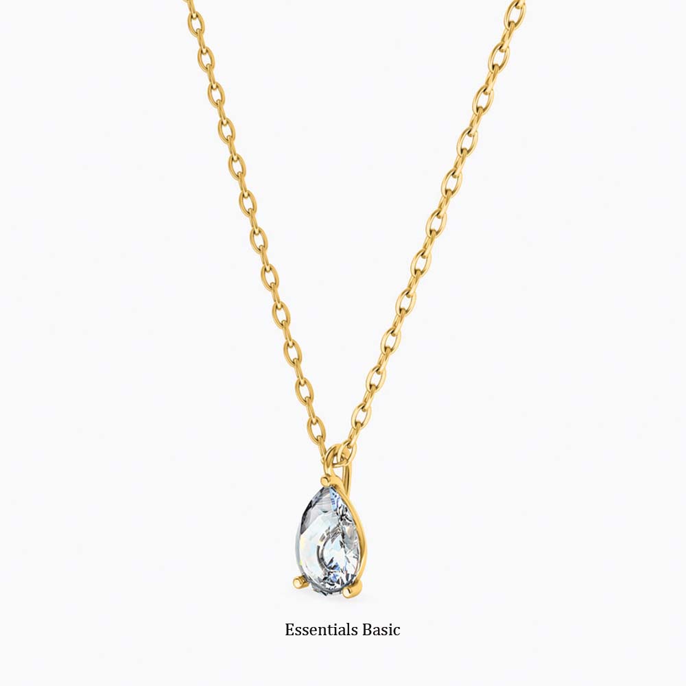 Stone WaterDrop Pendant