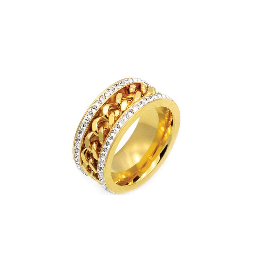 Knit Zirconium Ring