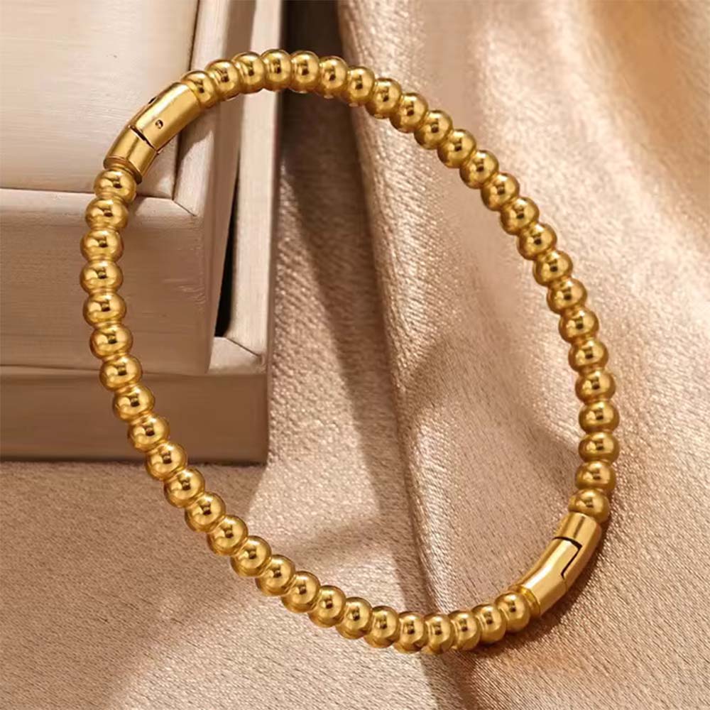 Round Bead Bangle