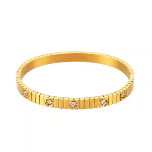 Coil Studded Bangle