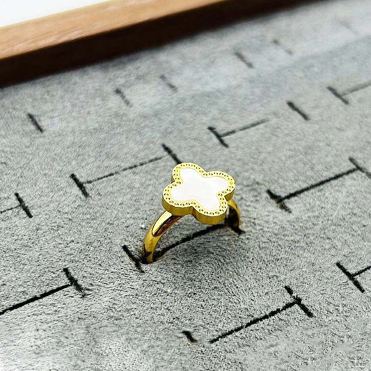 White Clover Ring - Adjustable