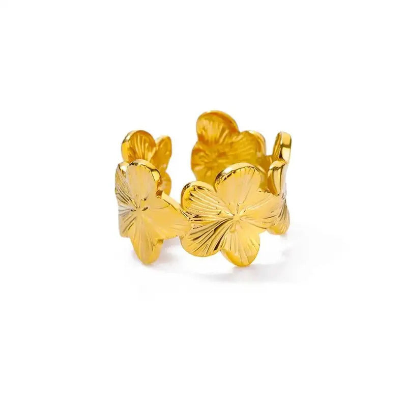 Flora Luxe Adjustable Ring
