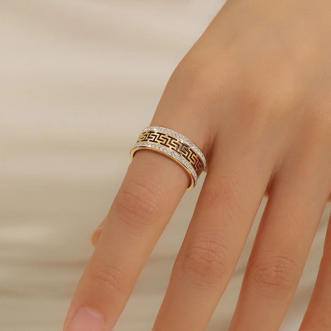 Celestia Greek Glow Ring