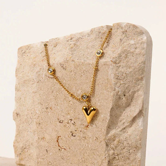 Spark Heart Drop Bracelet