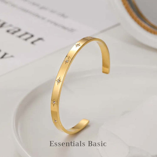 Crystal Star Bangle
