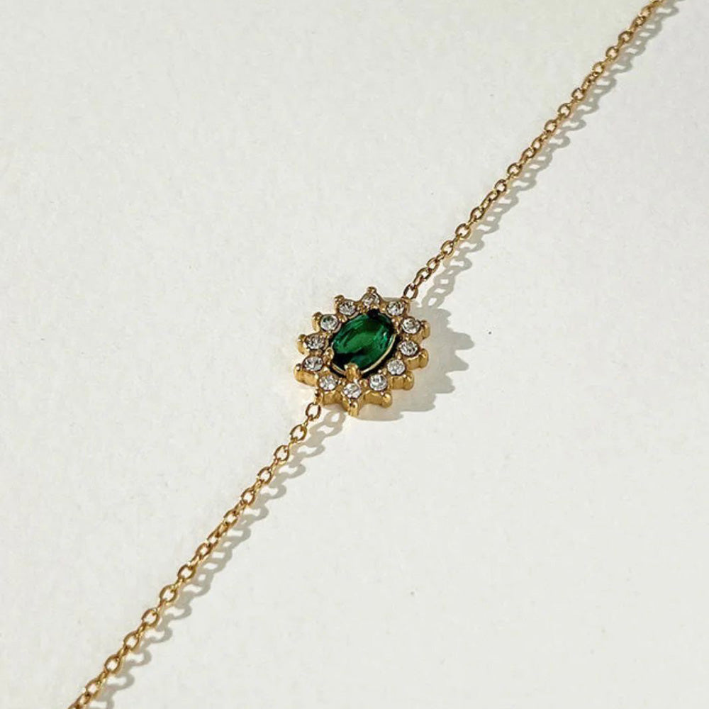Emerald Diana Bracelet