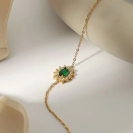 Emerald Diana Bracelet