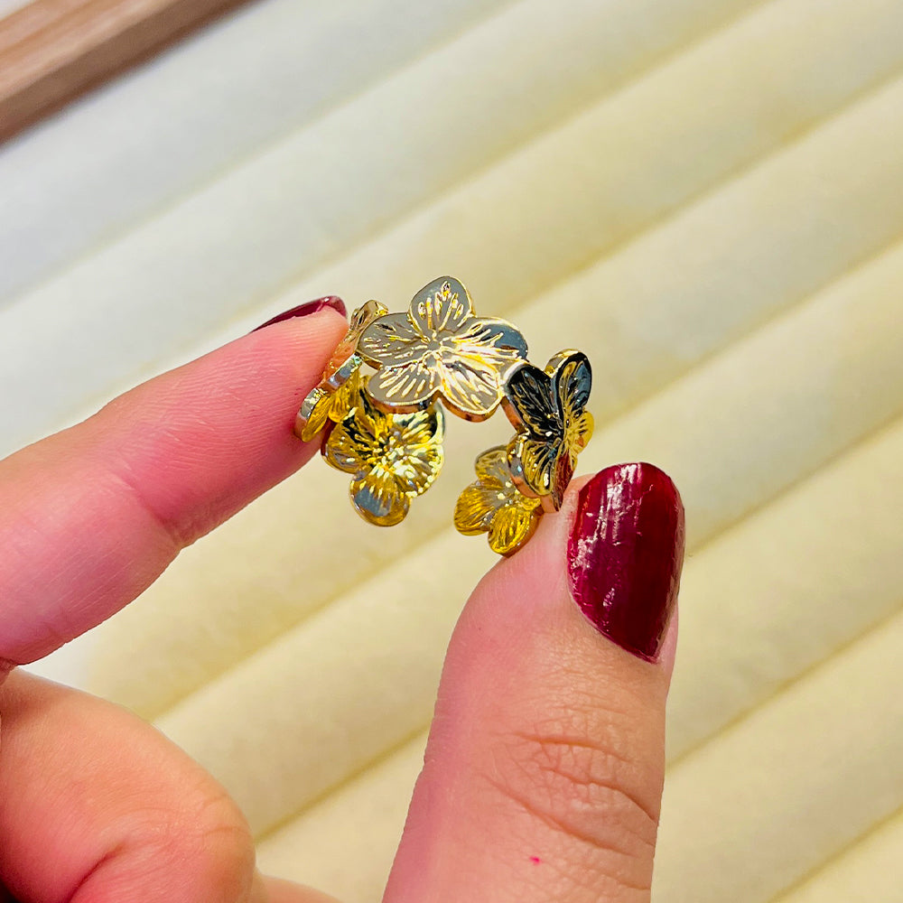 Flora Luxe Adjustable Ring