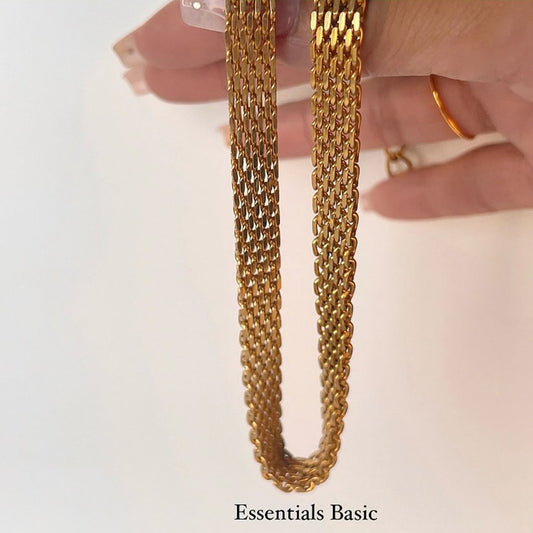 Gold link chain Necklace