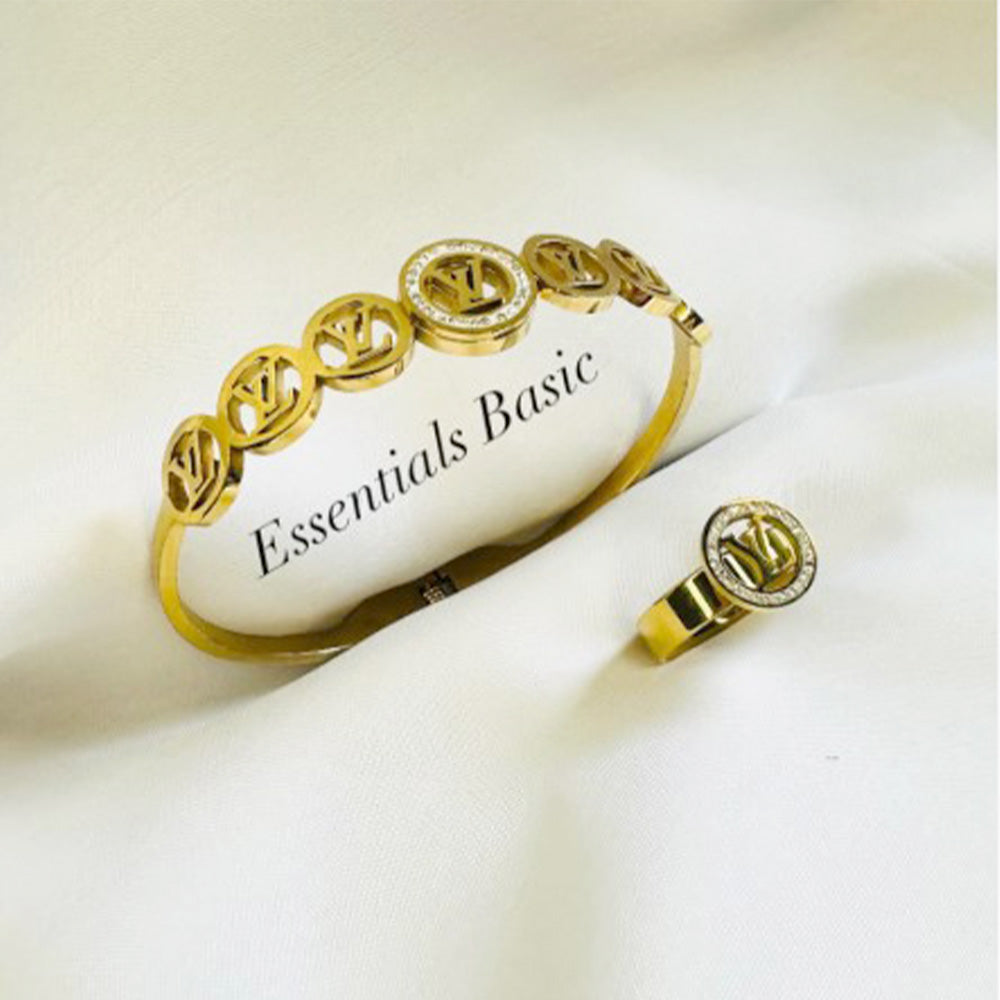 LV Stone Bangle Set