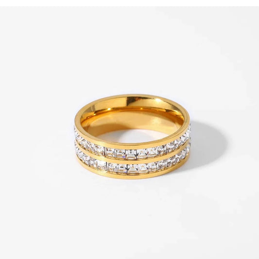 Rhinestones Ring
