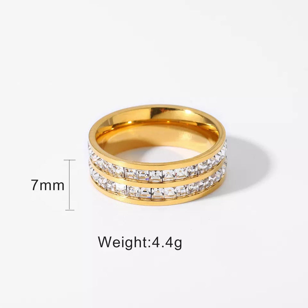Rhinestones Ring