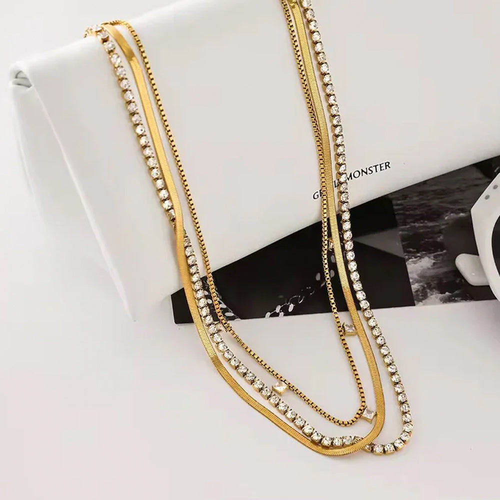 Solara Layered Necklace