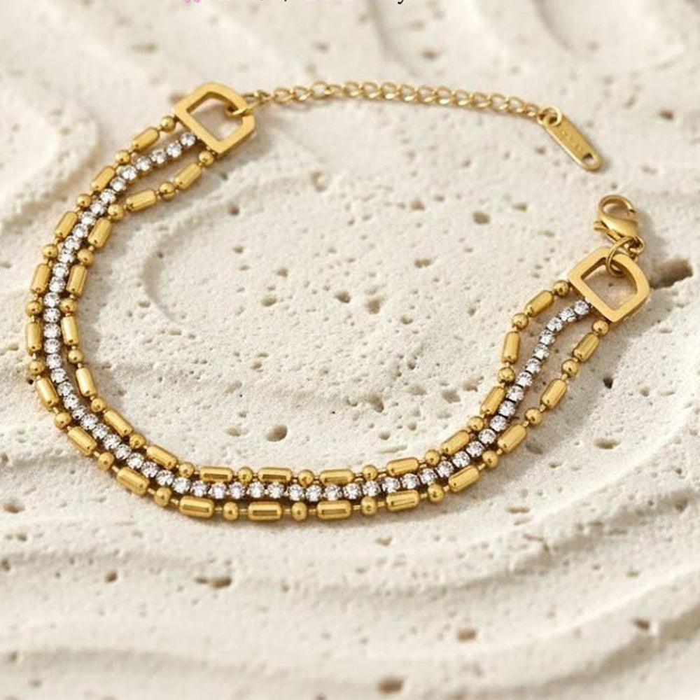 Triple Charm Bracelet