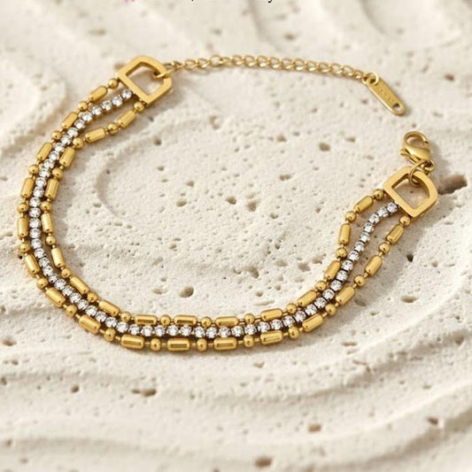 Triple Charm Bracelet