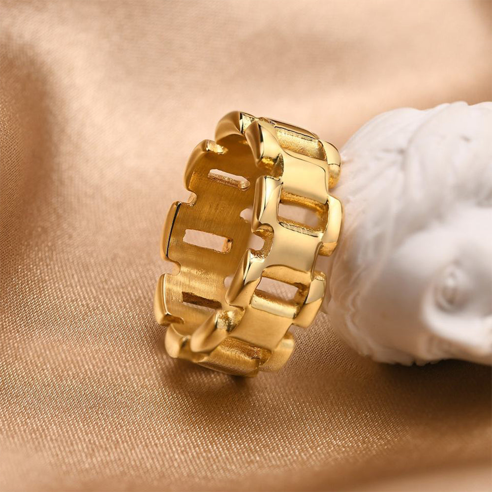 Watch Link Chain Ring