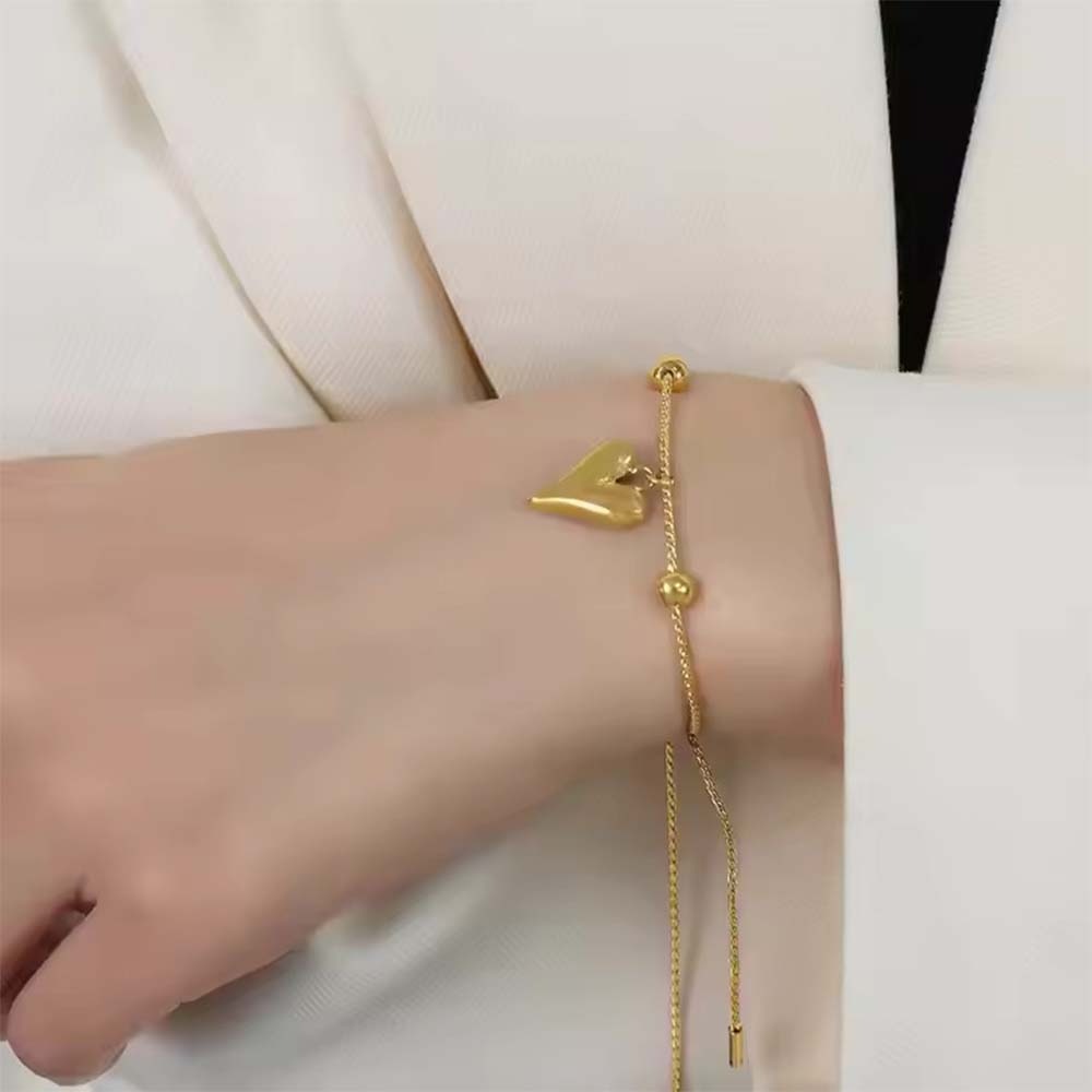 Heart Charm Bracelet