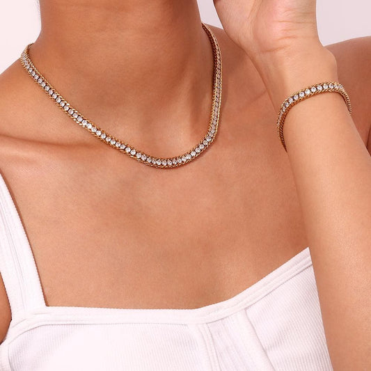 Rhinestone Necklace