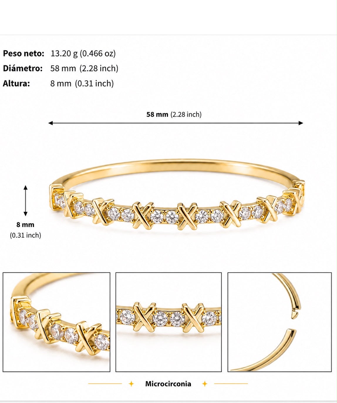 Luxe X Bangle