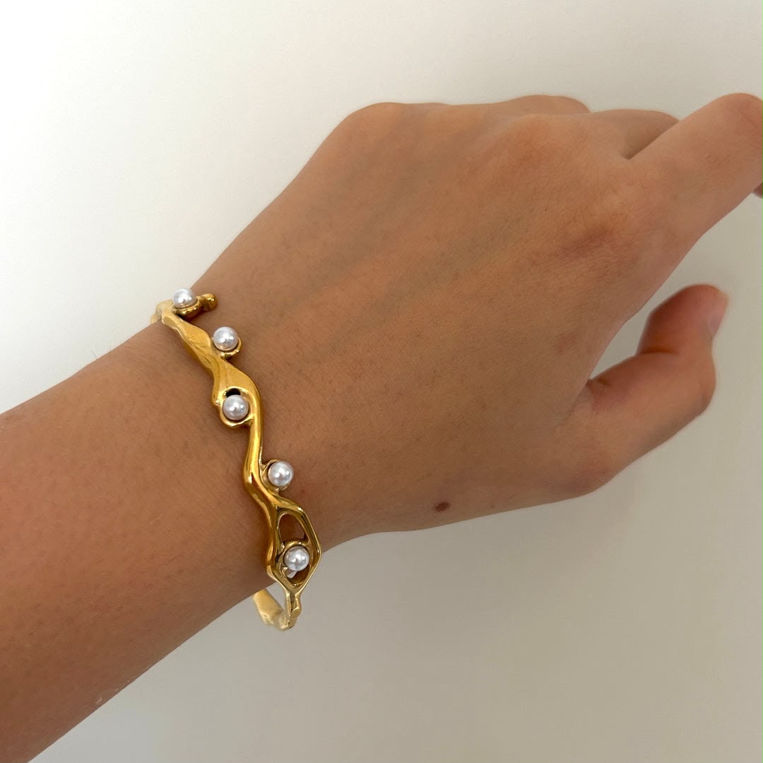 Opal Pearl Cuff