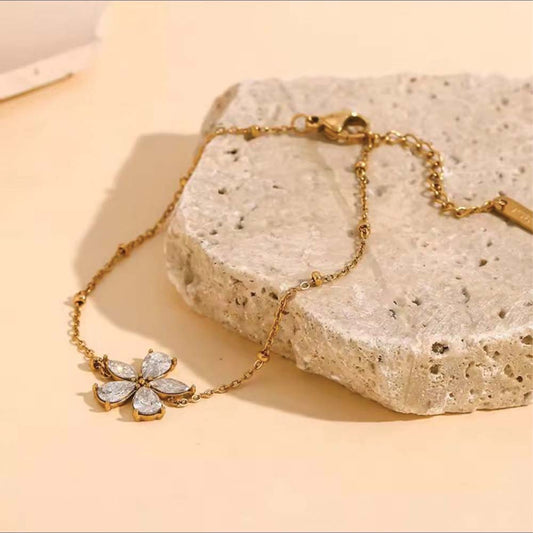 Crystal Flora Bracelet