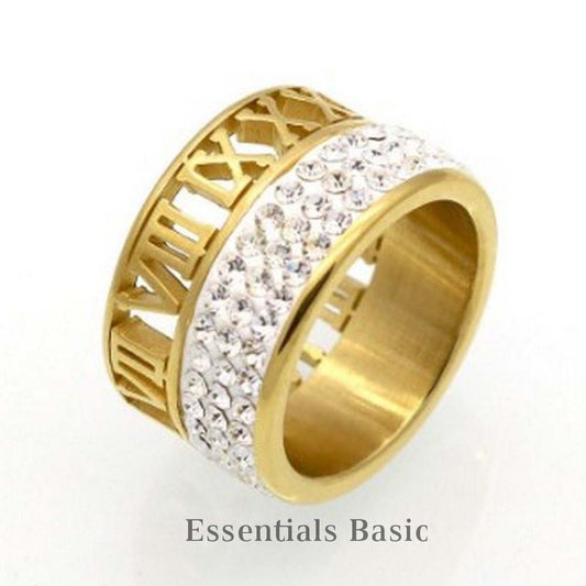 Roman Crystal Ring