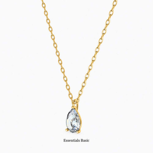 Stone WaterDrop Pendant